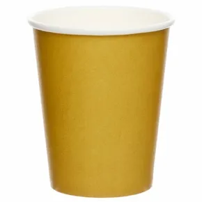 PAW Eco papírpohár 250 ml Monocolor arany [8 db]