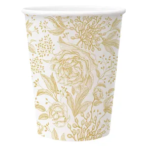 Papírpohár PAW Eco 250 ml Rose Peonies [8 db]