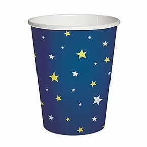 Papírpohár PAW Eco 250 ml Starlit Sky dark blue [8 db]