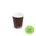Papírpohár PREMIUM 280 ml, M (átmérő 80 mm) [25 db]