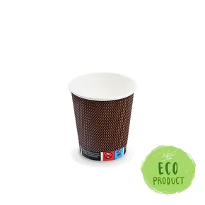 Papírpohár PREMIUM 280 ml, M (átmérő 80 mm) [25 db]