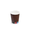 Papírpohár PREMIUM 280 ml, M (átmérő 80 mm) [25 db]