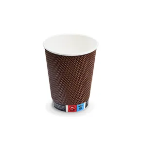 Papírpohár PREMIUM 420 ml, L (átmérő 90 mm) [25 db]