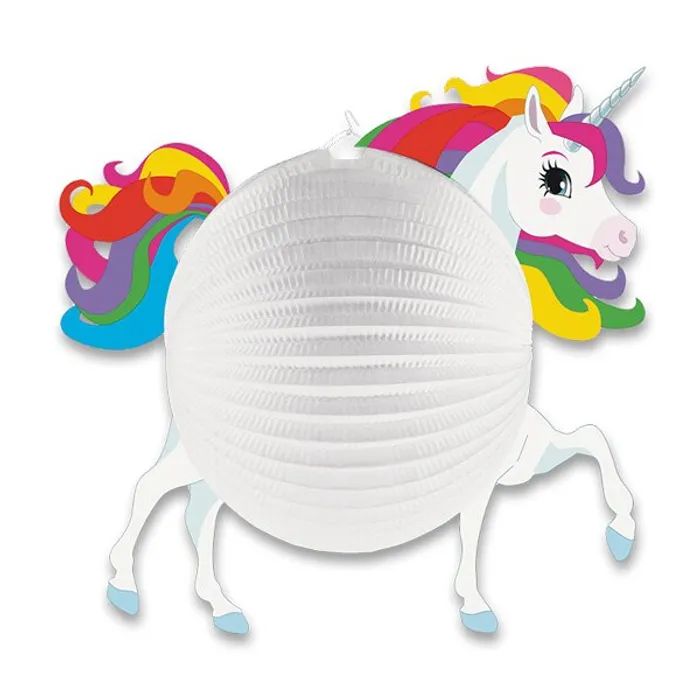 Termék főképe Papírový lampion Unicorn průměr 25 cm