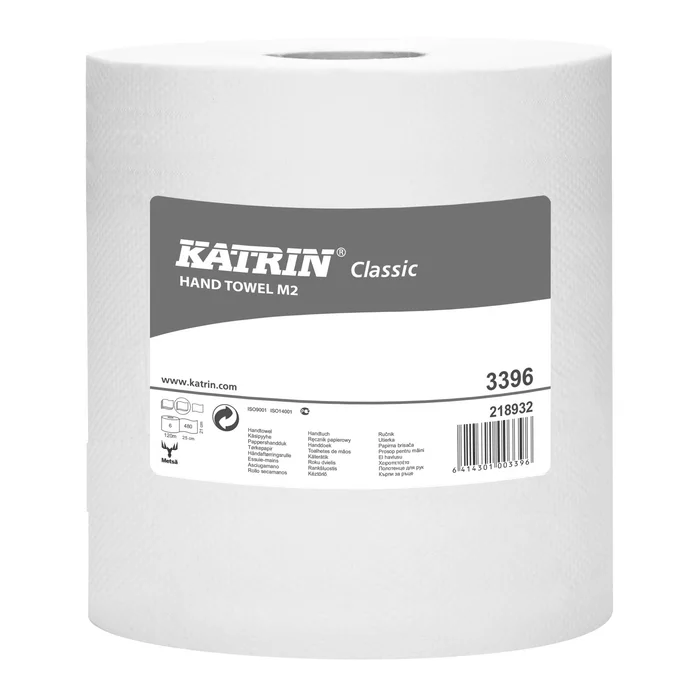 Termék főképe Papírový ručník roli KATRIN Classic M 2-vrstvý 21cm x 150m (průměr 19cm) [1 ks]