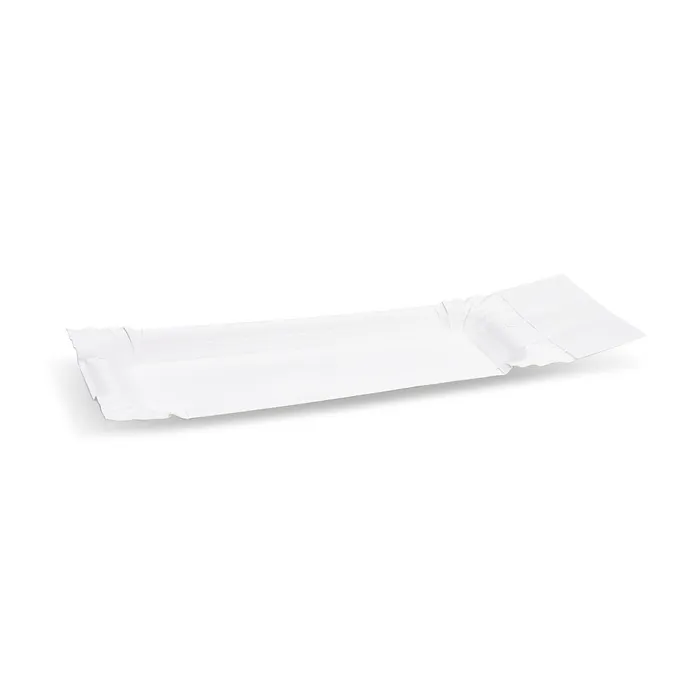 Termék főképe Papírový tácek s útržkem bílý 8 x 18+3 cm [250 ks]