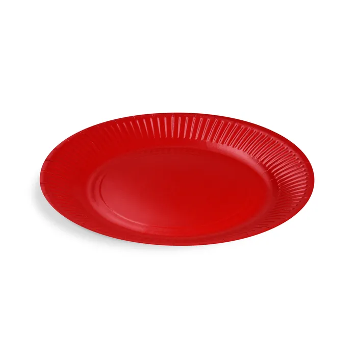 Termék főképe Papírový talíř (FSC Mix) červený průměr 23cm [10 ks]