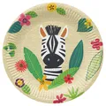 Papírtányér (FSC Mix) Jungle Friends O23cm [8 db]