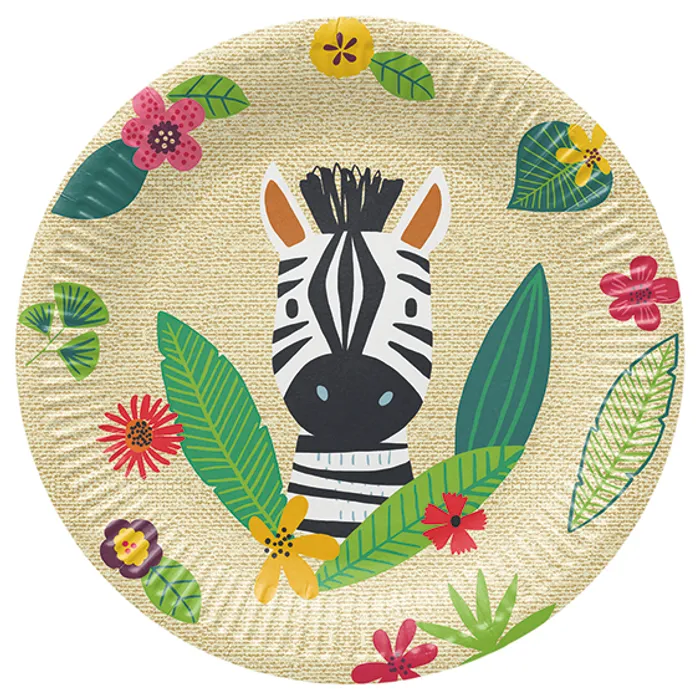 Termék főképe Papírový talíř (FSC Mix) Jungle Friends O23cm [8 ks]