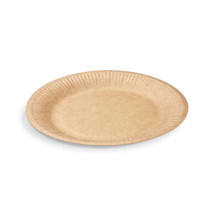 Termék főképe Papírový talíř (FSC Mix) kraft Ø23cm [100 ks]
