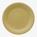 Papírtányér (FSC Mix) Monocolor gold O23cm [8 db]