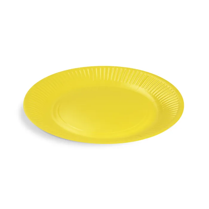 Termék főképe Papírový talíř (FSC Mix) žlutý průměr 23cm [10 ks]