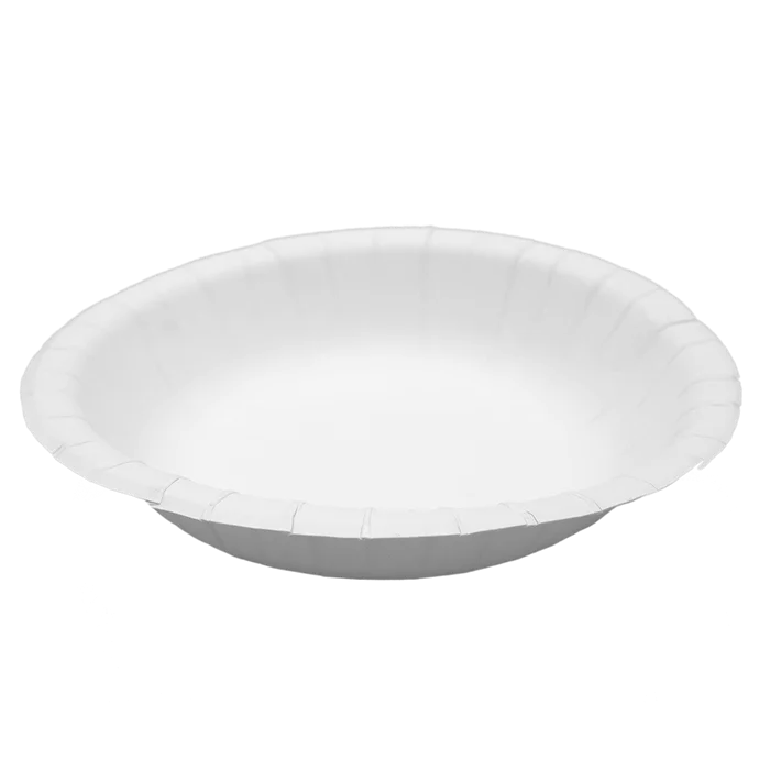 Termék főképe Papírový talíř hluboký na polévku / salát IDEAL průměr 20 cm [50 ks]