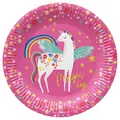 Papírtányér PAW Eco 23 cm Fairy Unicorn [8 db]