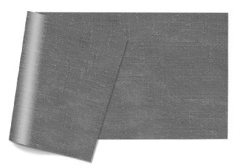 Termék főképe Papírový ubrus 100 x 100 cm efekt netkaná textílie antracit [20 ks]