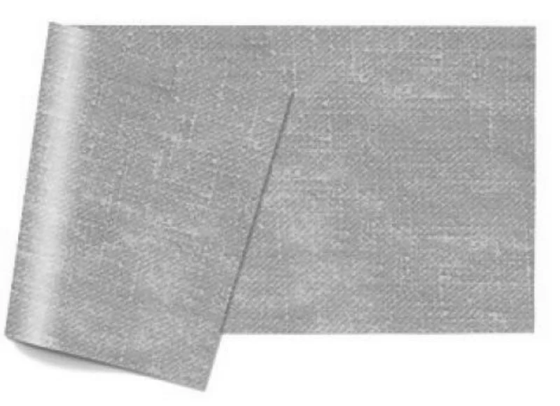 Termék főképe Papírový ubrus 100 x 100 cm efekt netkaná textílie zlatý [20 ks]