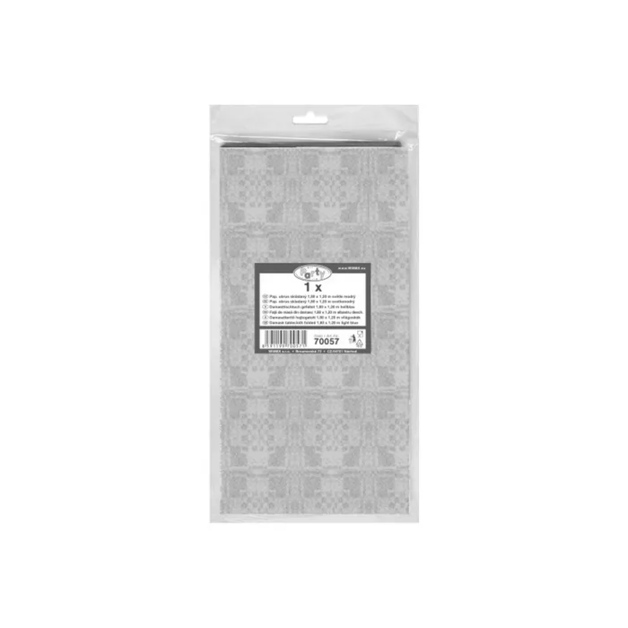 Termék főképe Papírový ubrus skládaný 1,80 x 1,20 m světle modrý [1 ks]