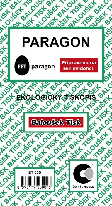 Termék főképe Paragon obyčejný ET005