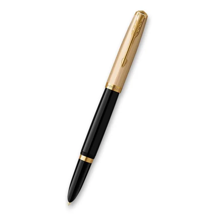 Termék főképe Parker 51 Deluxe Black GT 18K hrot M