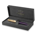Parker 51 Deluxe Plum GT 18K tollhegy F