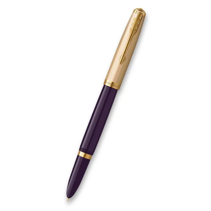 Termék főképe Parker 51 Deluxe Plum GT 18K hrot M