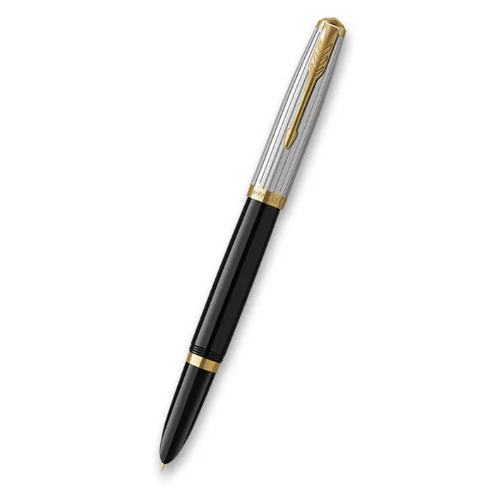 Termék főképe Parker 51 Deluxe Plum GT 18K plnicí pero hrot M