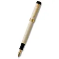 Parker Duofold Classic Ivory & Black GT F tip