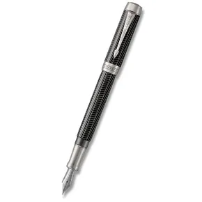 Parker Duofold Prestige Black Chevron hegy M