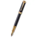 Parker Duofold Prestige Blue Chevron F hegy