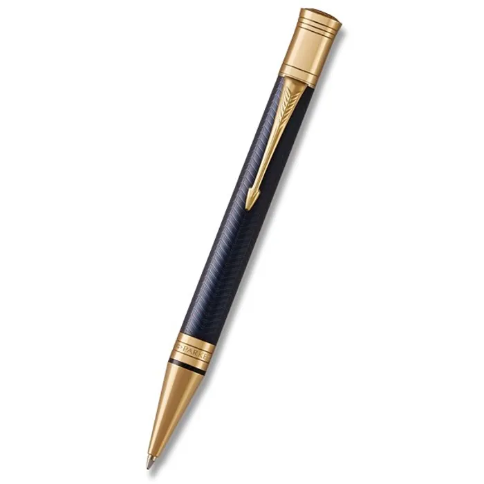 Termék főképe Parker Duofold Prestige Blue Chevron kuličková tužka