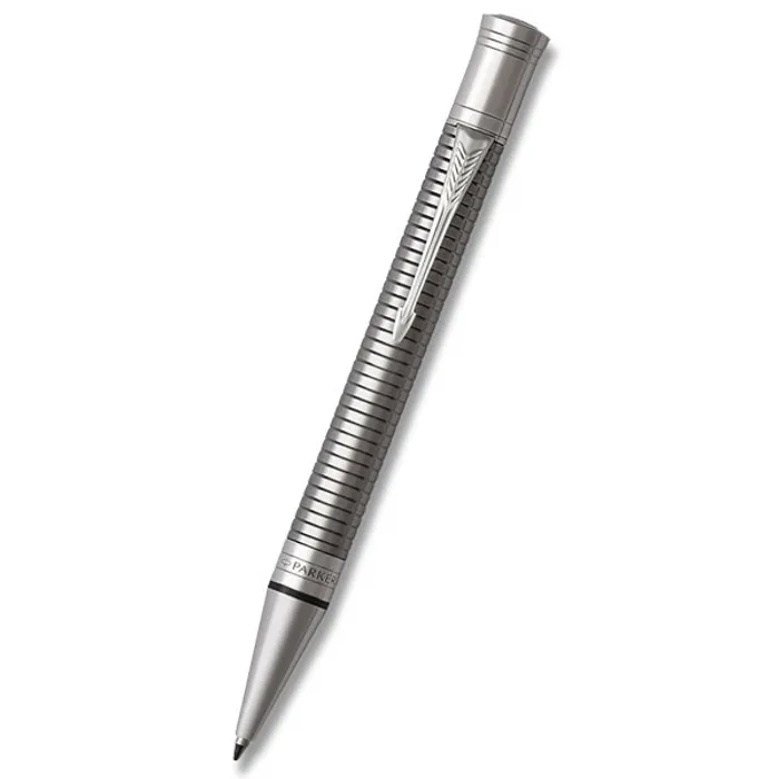 Termék főképe Parker Duofold Prestige Ruthenium Chiselled kuličková tužka