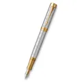Parker Duofold SE Queen's Platinum Jubilee töltőtoll hegye M
