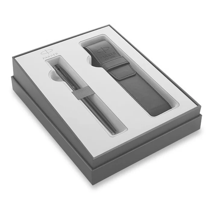 Termék főképe Parker IM Achromatic Black BT roller, dárková sada s pouzdrem