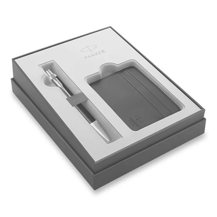 Termék főképe Parker IM Premium Black GT kuličková tužka, dárková kazeta s pouzdrem na karty