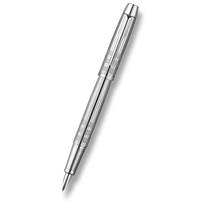 Termék főképe Parker IM Premium Shiny Chrome Chiselled hrot F
