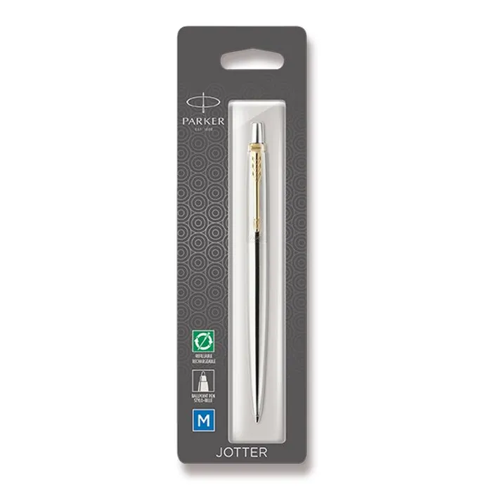 Termék főképe Parker Jotter Stainless Steel GT kuličková tužka, blistr