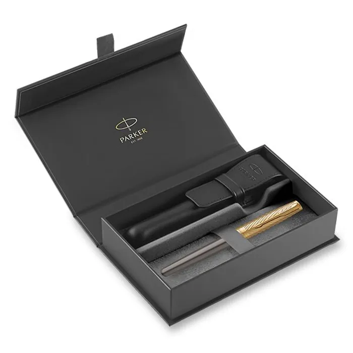 Termék főképe Parker Sonnet Premium Arrow GT, 18K sada plnicí pero a pouzdro