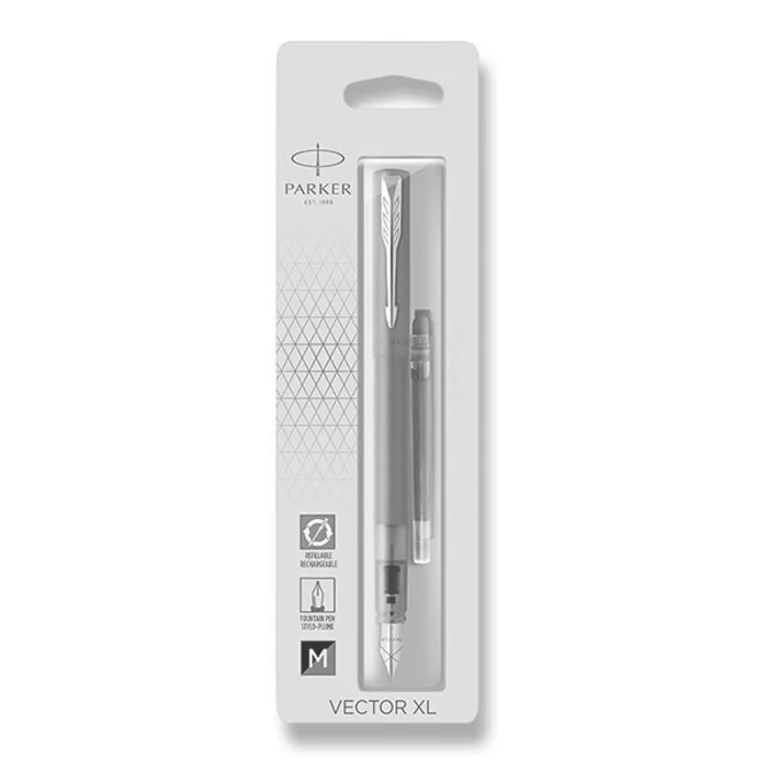 Termék főképe Parker Vector XL Teal plnicí pero, hrot M, blistr