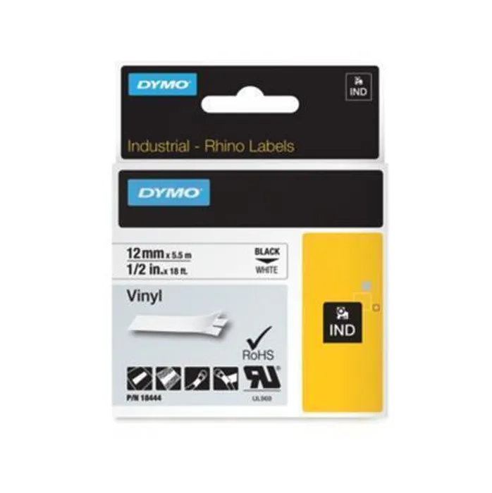 Termék főképe Páska, vinylová, 12 mm, bílá, DYMO