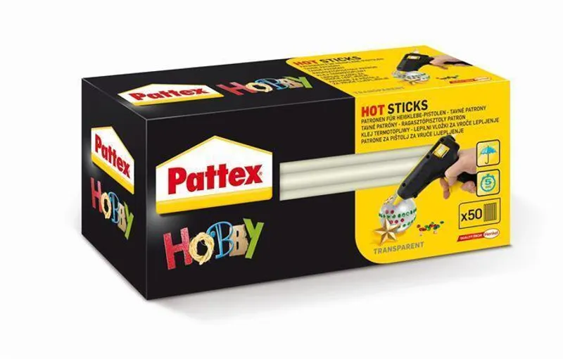 Termék főképe Pásky do tavné pistole, 1 kg, HENKEL "Pattex Hot Melt"