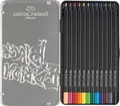 Crayon Black Edition, bádogdoboz 12 db Faber-Castell 116413