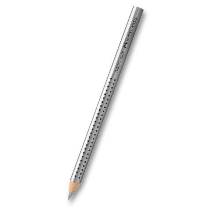 Termék főképe Pastelka Colour Grip Jumbo Metallic stříbrná