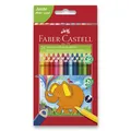 Faber-Castell 116524 Extra Jumbo zsírkréta 24 színben + élező