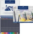 Faber-Castell 114724 Goldfaber zsírkréta, bádogdoboz 24 db