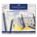 Faber-Castell 114724 Goldfaber zsírkréta, bádogdoboz 24 db