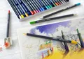 Faber-Castell 114724 Goldfaber zsírkréta, bádogdoboz 24 db