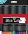 Faber-Castell 116424 Black Edition zsírkréta, papírdoboz 24 db