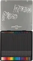 Faber-Castell 116425 Black Edition zsírkréta, bádogdoboz 24 db