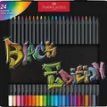 Következő termékkép Faber-Castell 116425 Black Edition zsírkréta, bádogdoboz 24 db
