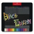Faber-Castell 116425 Black Edition zsírkréta, bádogdoboz 24 db